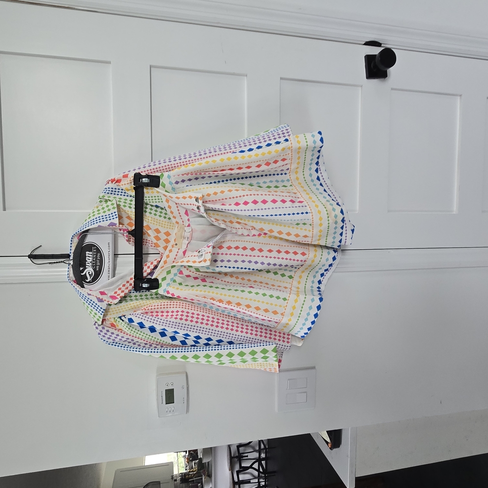 Colorful Patterned Women's Shorts - Picture 2 of 8